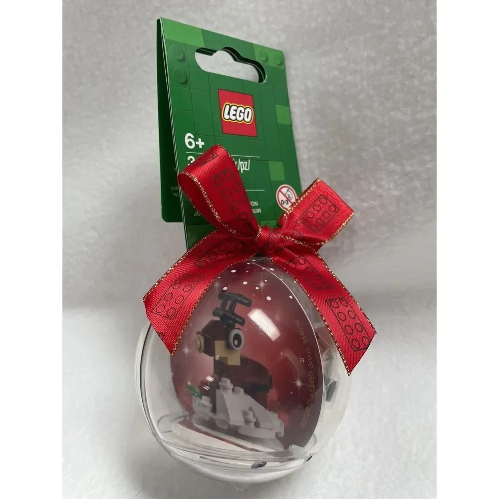 LEGO 40426 Christmas Wreath, Ornaments 854038 Reindeer 854037 Santa‎ 854050 Duo